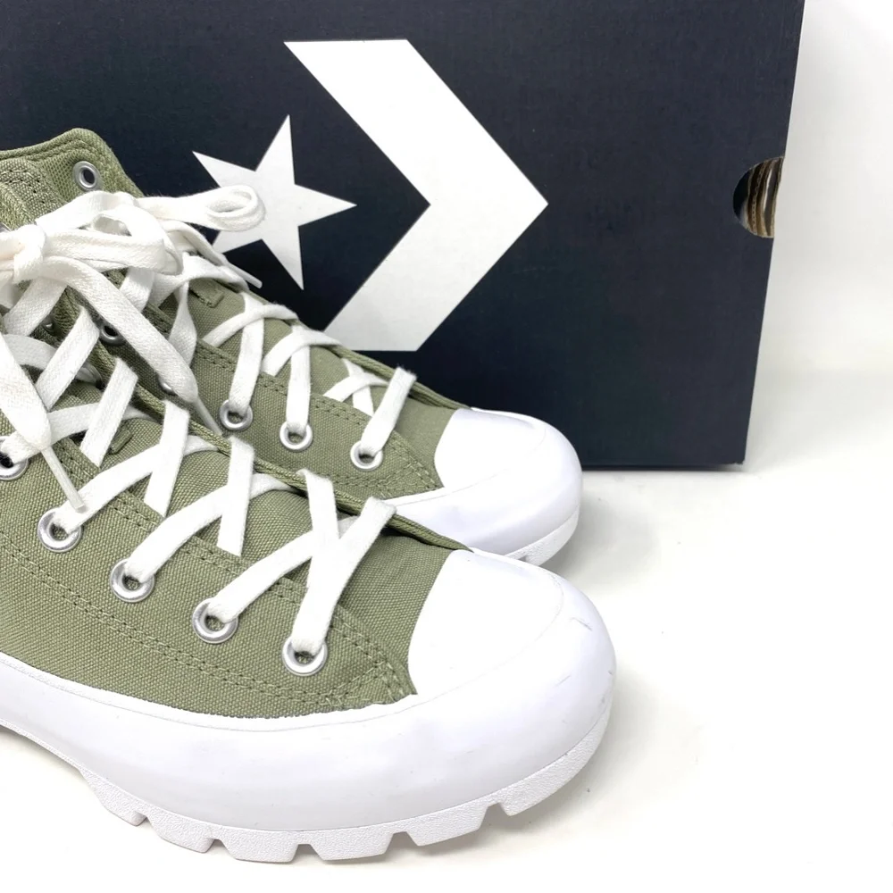 Converse Chuck Taylor Lugged High Top Light Field Sirplus Platform Women 571114C - Picture 7 of 10